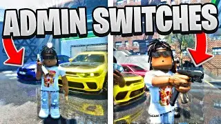 THE OWNER GAVE ME ADMIN SWITCHES IN THA BRONX 2 ROBLOX HOOD GAME