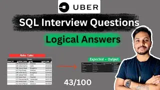 data analyst sql interview questions and answers #43/100 | HSBC | SQL Tutorials | UBER Diwali  Bonus