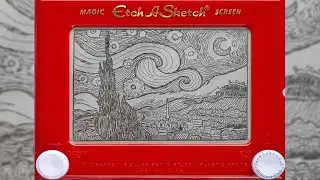 Etch A Sketch Artist Makes Masterpieces On 90s Kids Toy | Localish