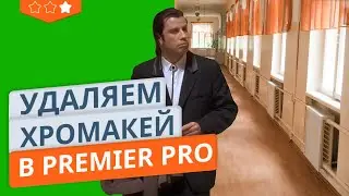 1 эффект и фона на видео нет | Как убрать хромакей в Premier Pro| Color Key