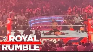 Roman Reigns Defeats AJ Styles, Randy Orton & LA Knight - WWE Royal Rumble 1/27/2024