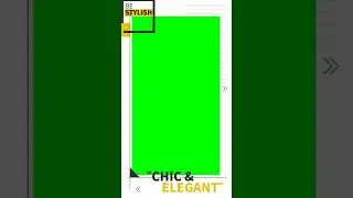 Kinemaster clip graphics green screen || kinemaster green screen effects || video frame green screen