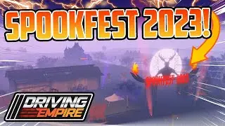 SPOOKFEST 2023 IS HERE!! - Full In Depth Review! | Driving Empire | Roblox