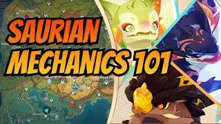 Saurian Puzzle Mechanics 101 - Genshin Impact Version 5.0 Tutorial & Exploration