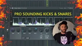 Make Your Hip-Hop & Trap KICKS & SNARES Sound Pro in FL Studio Tutorial | SideChain Guide