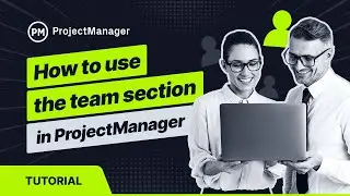 How to Use the Team Section in ProjectManager