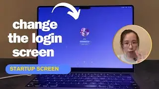 How to Change the Login/Startup Screen Background of a Mac | MacBook Tutorial