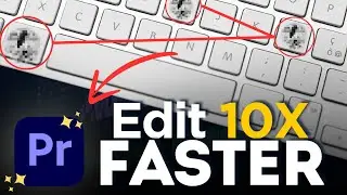 KEYBOARD SHORTCUTS in PREMIERE PRO | EDITOR'S SECRET