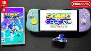 Unboxing - Sonic Colors Ultimate: Standard Edition - Nintendo Switch | Gameplay