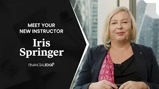 Iris Springer - Trainer Introduction - Financial Edge