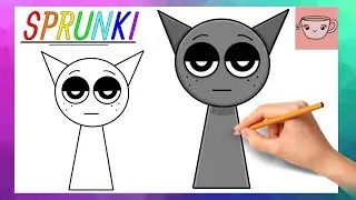 How To Draw Gray from Incredibox Sprunki | Easy Drawing Tutorial