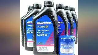 AC Delco DexosD 0w-20 Light Duty Diesel Engine Oil 19370138, 10-9277 and AC Delco review