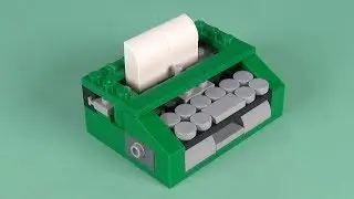 LEGO Typewriter Building Instructions - LEGO Classic 11005 