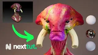 Zbrush Polypaint to Arnold! No Uvs, No Retopology Needed!