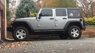 16 Jeep Wrangler JKU with SOTA wheels