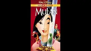 Opening and Closing to Mulan VHS (2000)