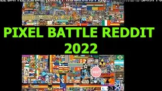 PIXEL BATTLE REDDIT 2022