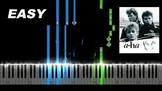 A-Ha - Take On Me Easy Piano Tutorial