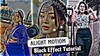 Alight Motion Video Editing || Black Effect Tik Tok Trend || Alight Motion Tutorial