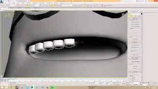 3Ds Max Minions   7 Teeth and Tongue  Modelling Finished