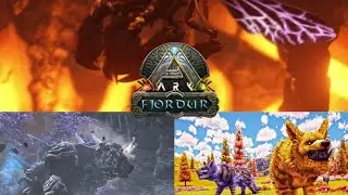 Defeating all of mini Bosses in ARK Fjordur [DLC] ARK Survival Evolved