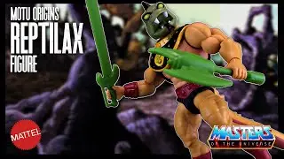 Mattel Masters Of The Universe Origins Reptilax | @TheReviewSpot