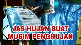 unboxing jas hujan sebelum beli silakan tonton video ini