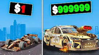 $1 to $1,000,000 Race Cars in GTA 5