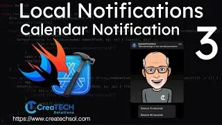 Swift Local Notifications 3: Calendar Notifications