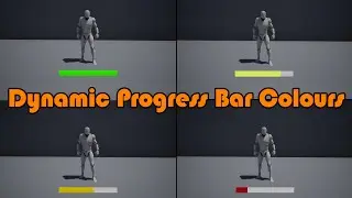 Dynamic Progress Bar Colours | Health And Stamina - Unreal Engine Tutorial