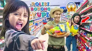 POLISI LEIKA TANGKAP PENCURI DI SUPERMARKET 😱 LEIKA MALAH KETAHUAN AMBIL YUPI?