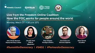 Live from the Freedom Online Coalition: How the FOC works for people around the world