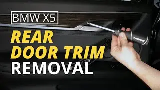 How To Remove BMW F15 X5 Rear Door Panel | BimmerTech Digital Shorts