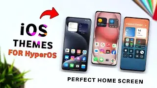 😱😱 Top 3 NEW iOS Themes for HyperOS | iOS Themes | Miui 14 themes