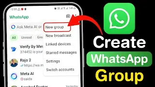 WhatsApp group kaise banaye | How to Create Whatsapp Group