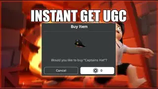 (FREE UGC) Escape Pirate Cove Script Hack • Instant Get UGC Limited [Captains Hat]