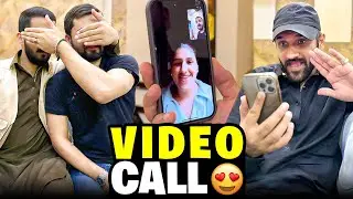 Dogar and Bhabhi first time on Video Call😍Larka Sharma Gya.😂