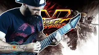 SFV: Arcade Edition - Main Menu Theme | METAL COVER by Vincent Moretto