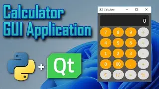 Creating a Stylish Calculator with PyQt5 | Python Tutorial | VS code