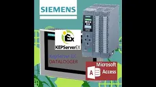 SIMATIC S7 1500 PLC Connection To MS ACCESS DATABASE Via OPC KepServer EX