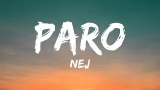 Nej - Paro (sped up) (Lyrics)