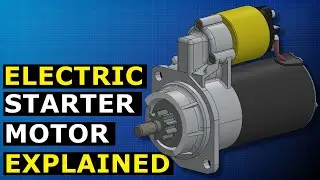 Starter Motor Explained - How a cars electric starter motor works