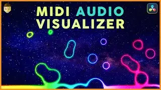 MIDI Audio Visualizer DaVinci Resolve