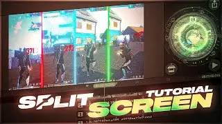 Split Screen Tutorial Free Fire | How To Make Split Screen Videos On Android | Split Screen Editing