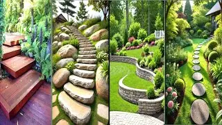 Gorgeous Sloped Garden Ideas: Transform with Stunning Steps & Stairs!