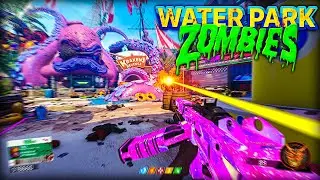 INFINITE WARFARE DLC 5 in Black Ops 3 Zombies... (WATER PARK ZOMBIES)