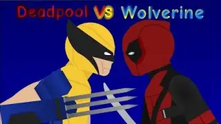 supreme duelist stickman  deadpool vs wolverine