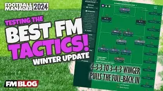 433 TO 343 WINGER | Testing the Best FM24 Tactics | Football Manager 2024