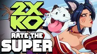 Ranking all the SUPER MOVES in the 2KXO Alpha Lab