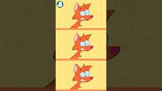 "Foxy Double Take"    #shorts #fox #animation #surprise